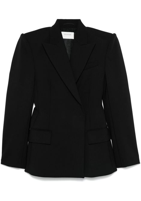 Blazer doppio petto danzica in nero Maxmara sportmax - donna